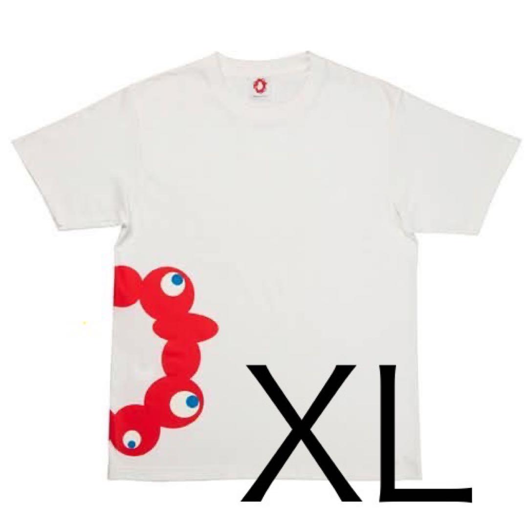 大阪関西万博　サンレモ　ミャクミャク　コラボ　Tシャツ　ホワイト　Mサイズ 大阪関西万博 サンレモ ミャクミャク コラボ Tシャツ ホワイト M