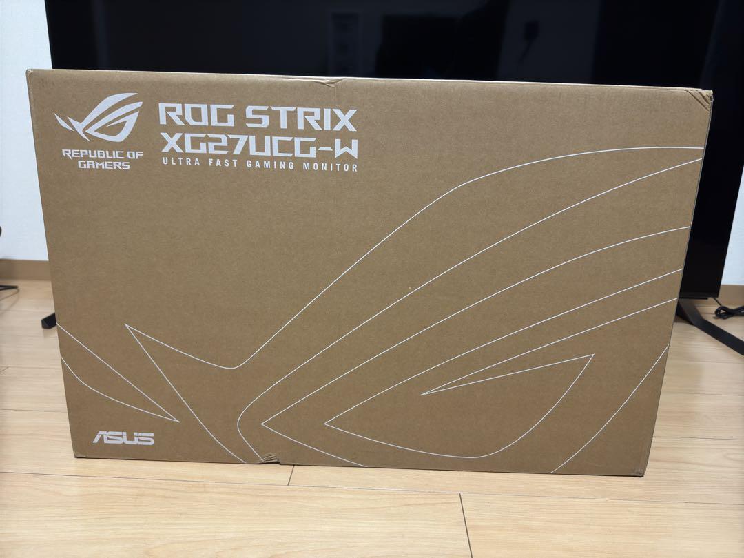 ROG STRIX XG27UCG-W 4K 160Hz ホワイト モニター