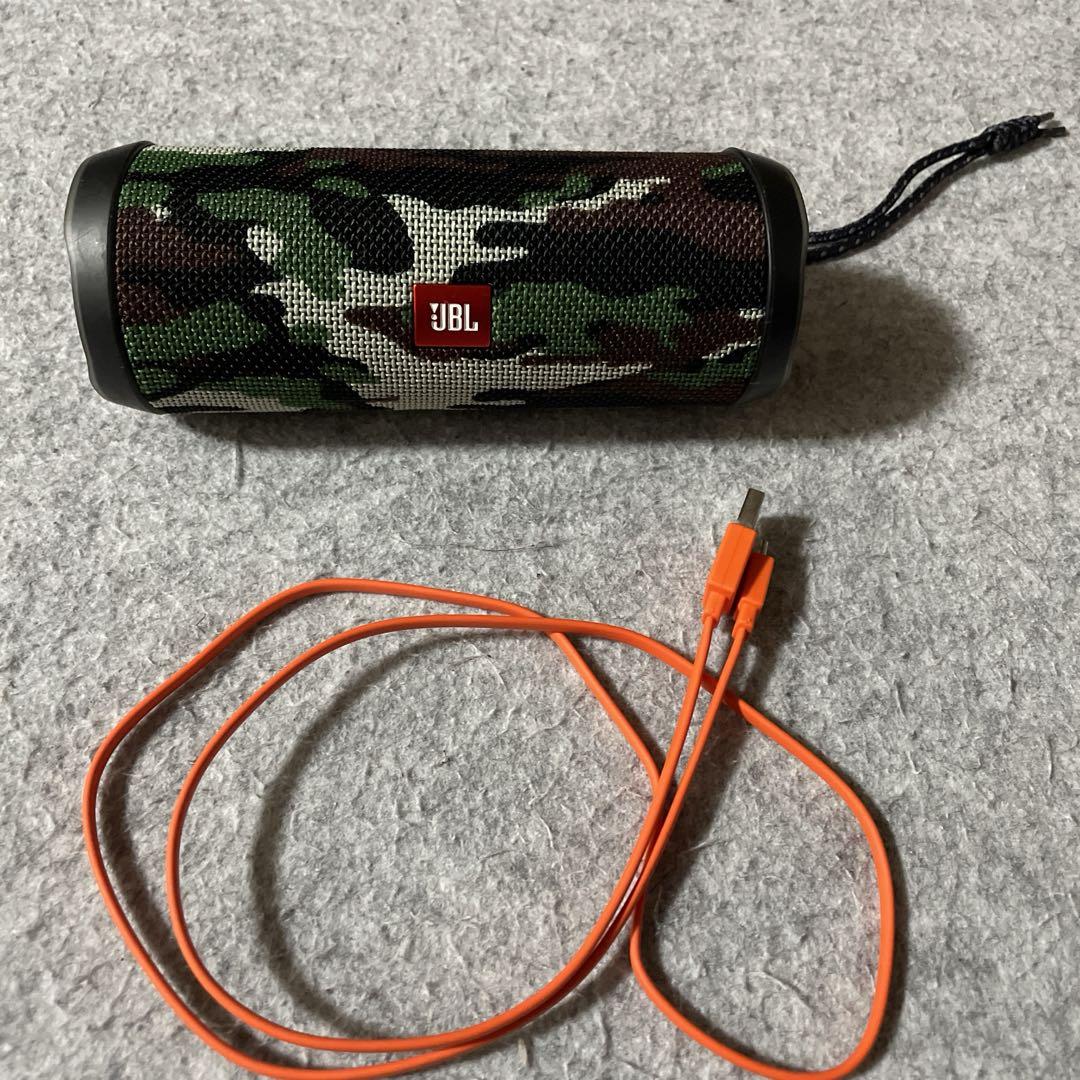 JBL 防水ポータブルBluetoothスピーカーFlip4 迷彩柄 ジャンク