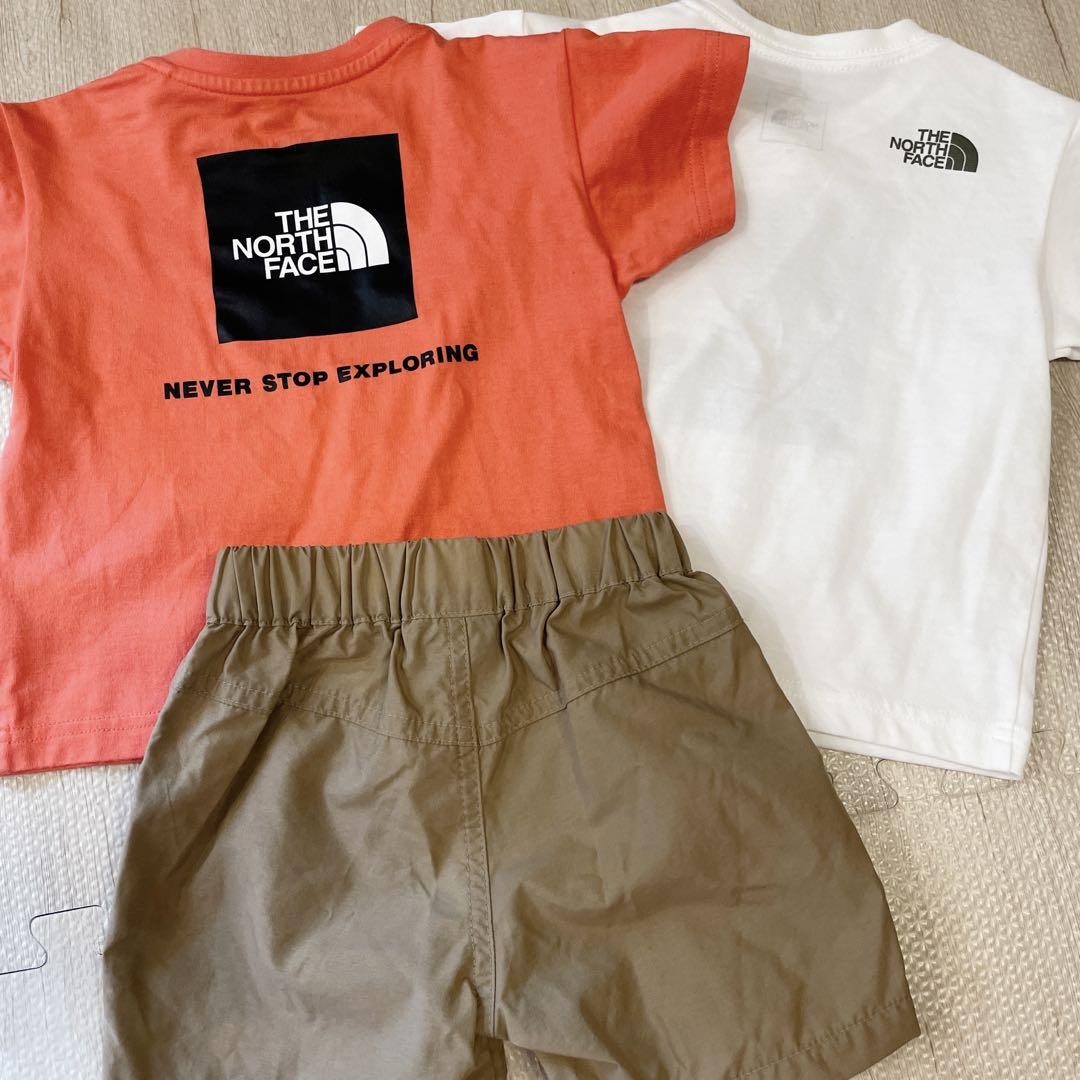THE NORTH FACE ノースフェイス Tシャツ ショートパンツ 80