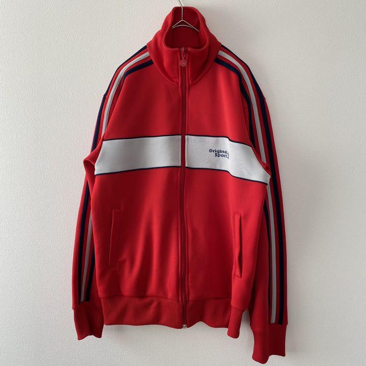 2022送料無料 adidas トレフォイル ジャージ レッド EN9jI-m48119695968 アディダス トラックジャケット 豊富な人気