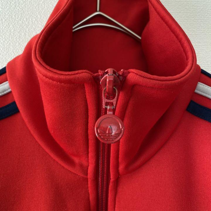 2022送料無料 adidas トレフォイル ジャージ レッド EN9jI-m48119695968 アディダス トラックジャケット 豊富な人気
