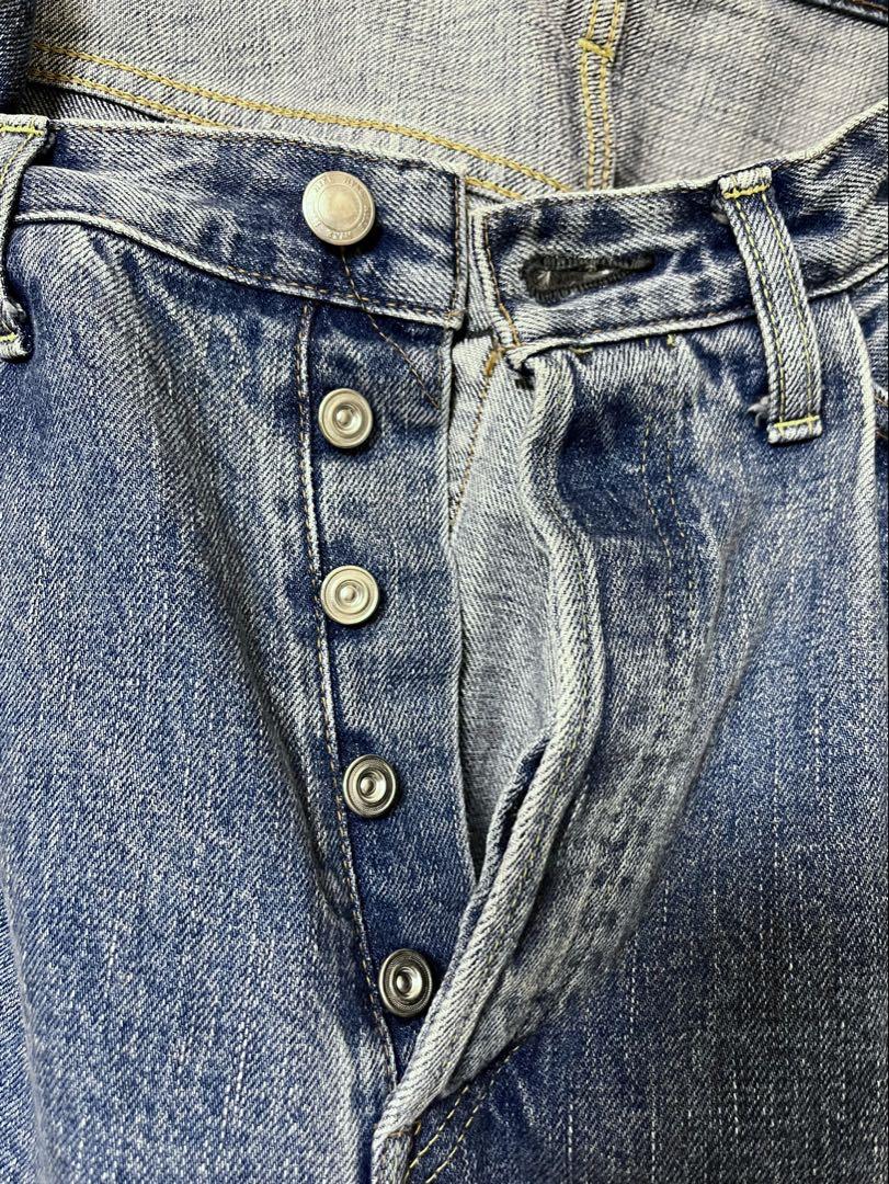 パンツ HYKE DENIM WIDE LEG JEANS