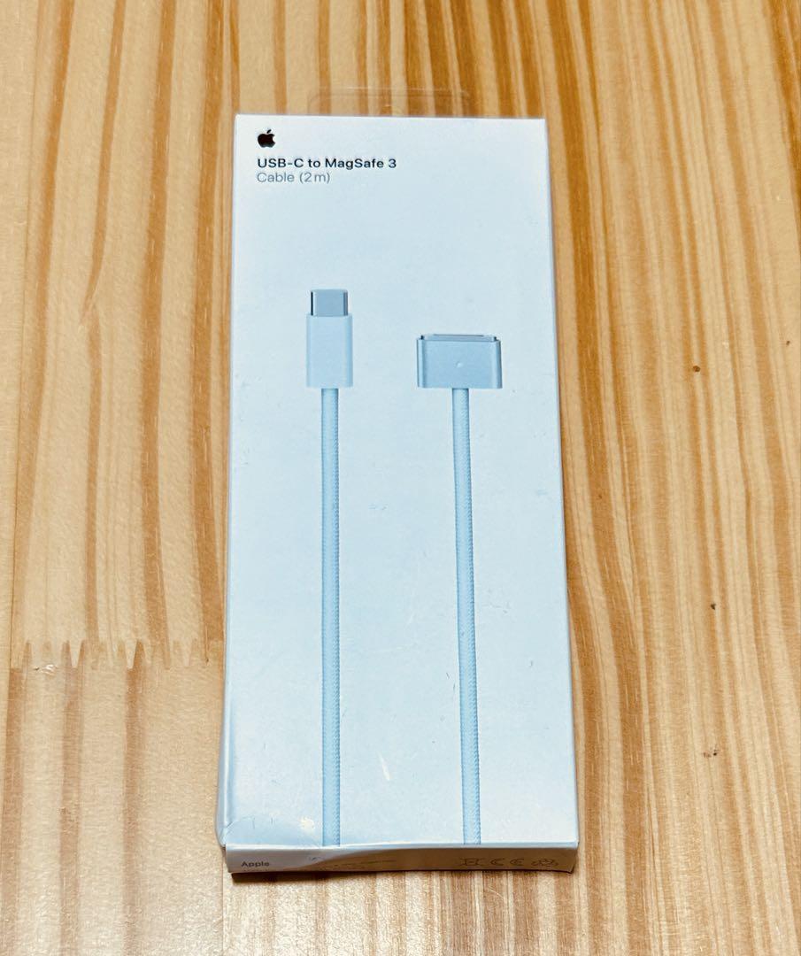 【未開封】USB-C - MagSafe 3ケーブル（2m）スマホアクセサリー