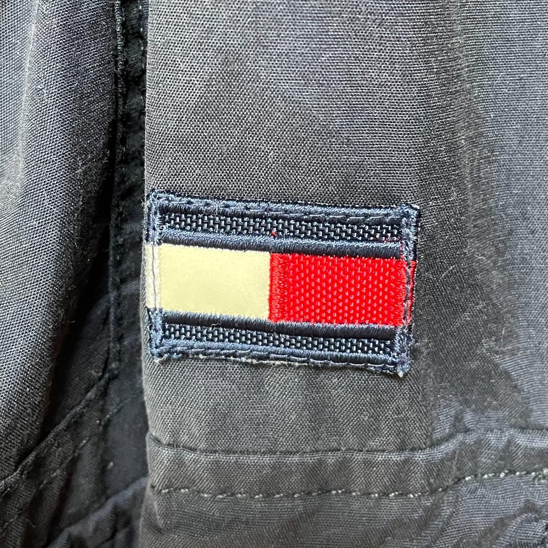 新作登場定番 希少 刺繡ロゴ サイドポケット ゆるダボ pDUI8-m48128250179 トミーヒルフィガー アノラック HOT新作登場