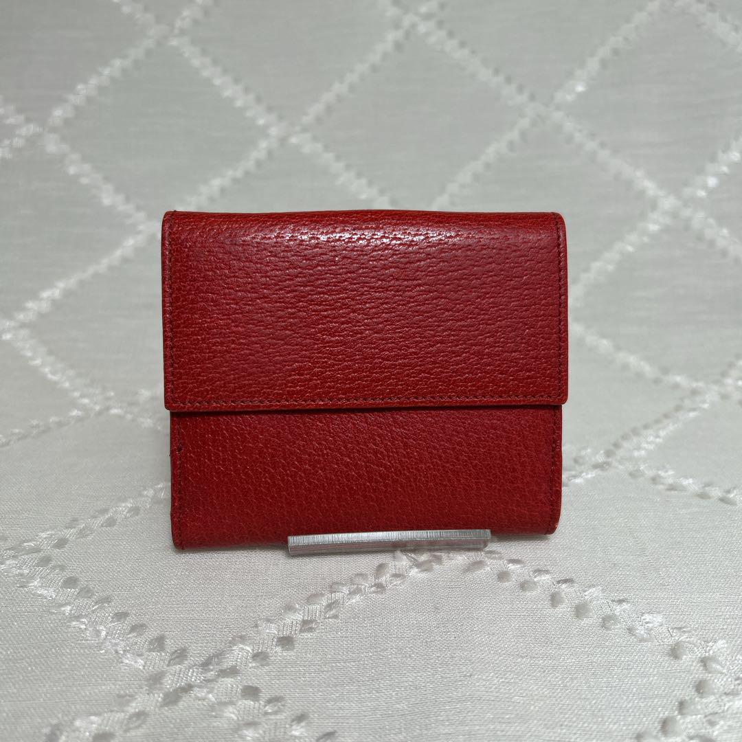 GUCCI Gクリップコンパクト二つ折財布