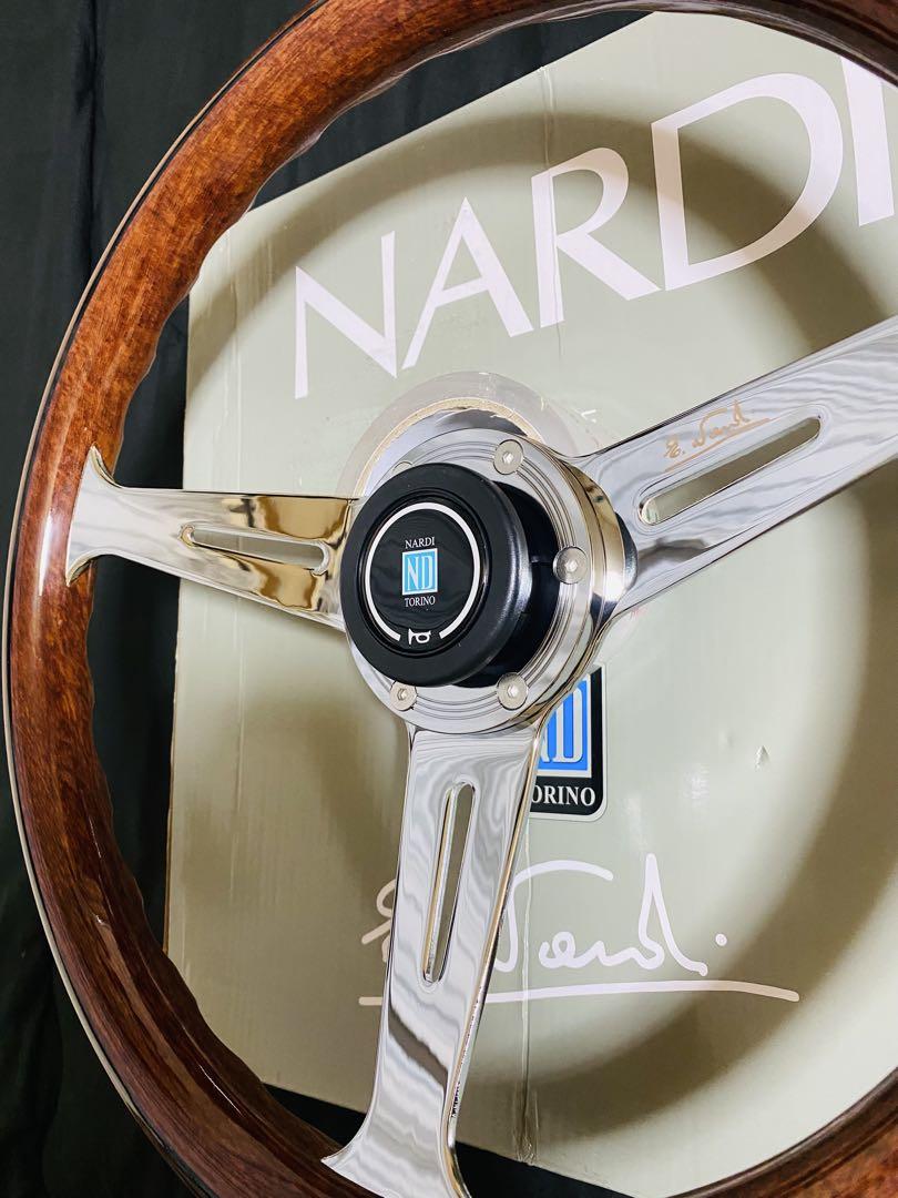 【大特価セール】NARDI ナルディクラシック ウッドステアリング 14インチ