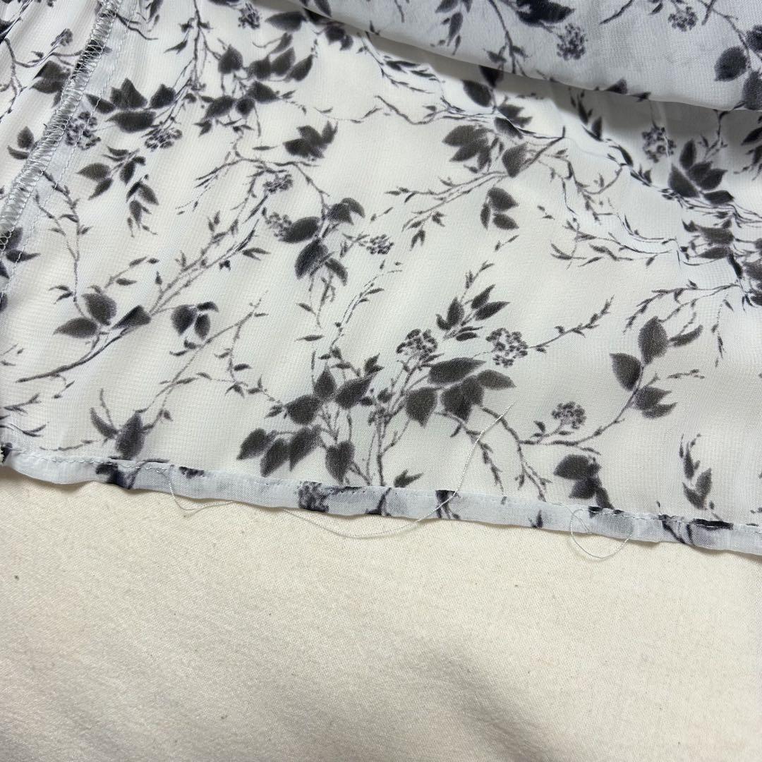snidel ワンピース　Sustainableフリルプリーツワンピース