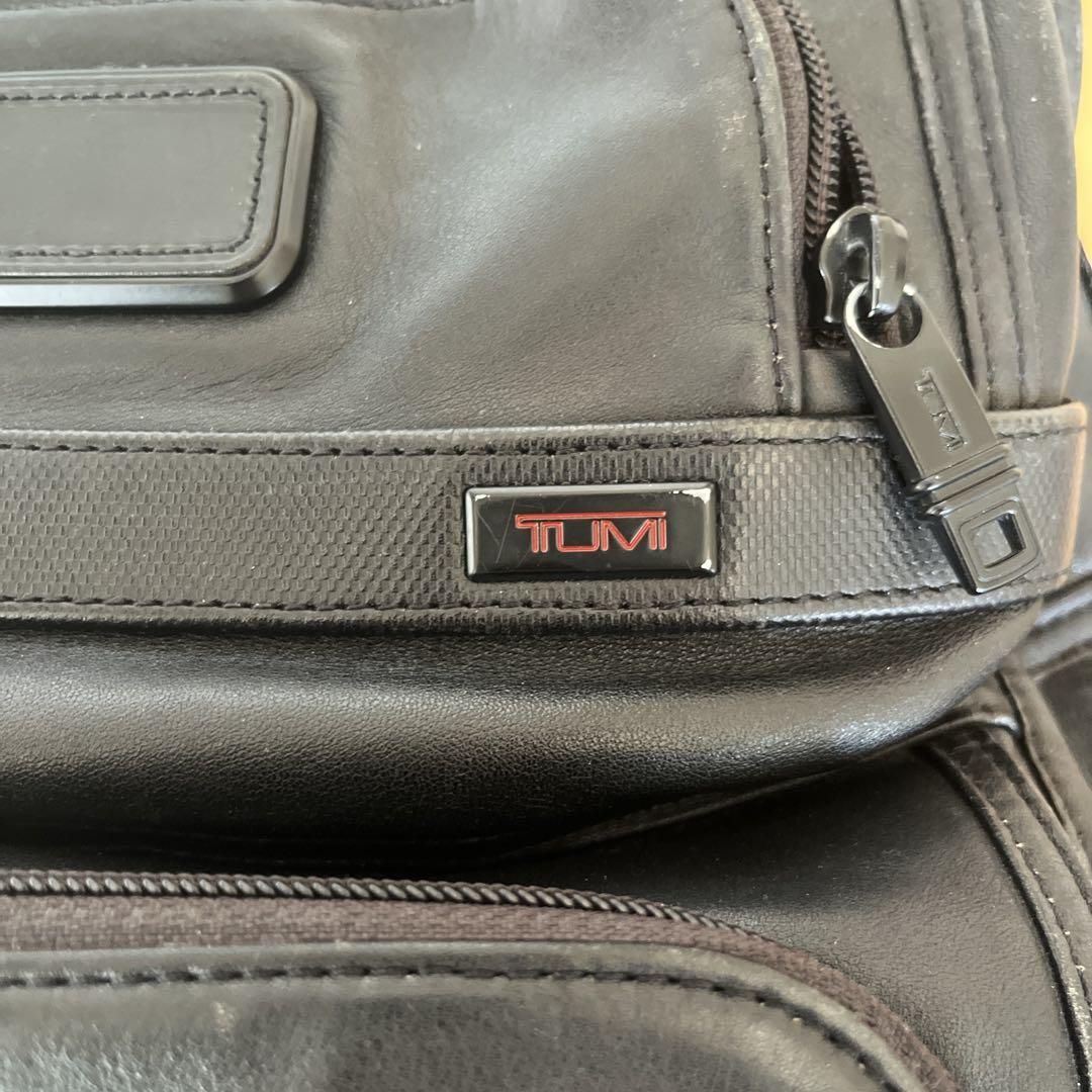 ✨TUMI✨リュック レザー Alpha2 T-Pass 96578D2