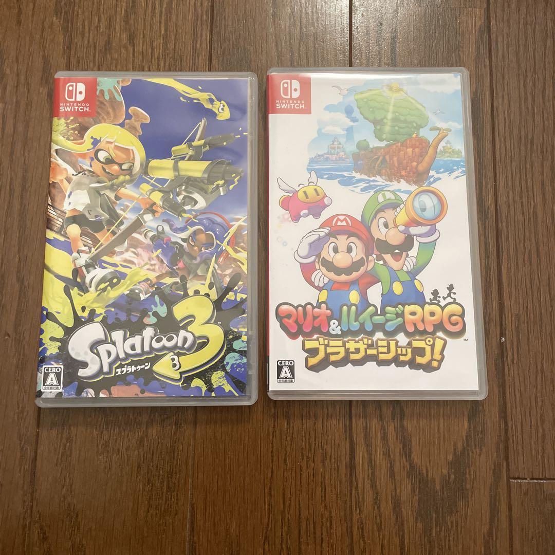 Splatoon 3 & マリオ＆ルイージRPG セット美品