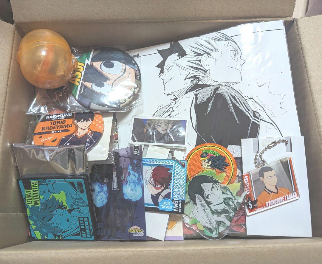 【3】ノンジャンル アニメグッズ まとめ売り 大量 激安 小物 ヒロアカ