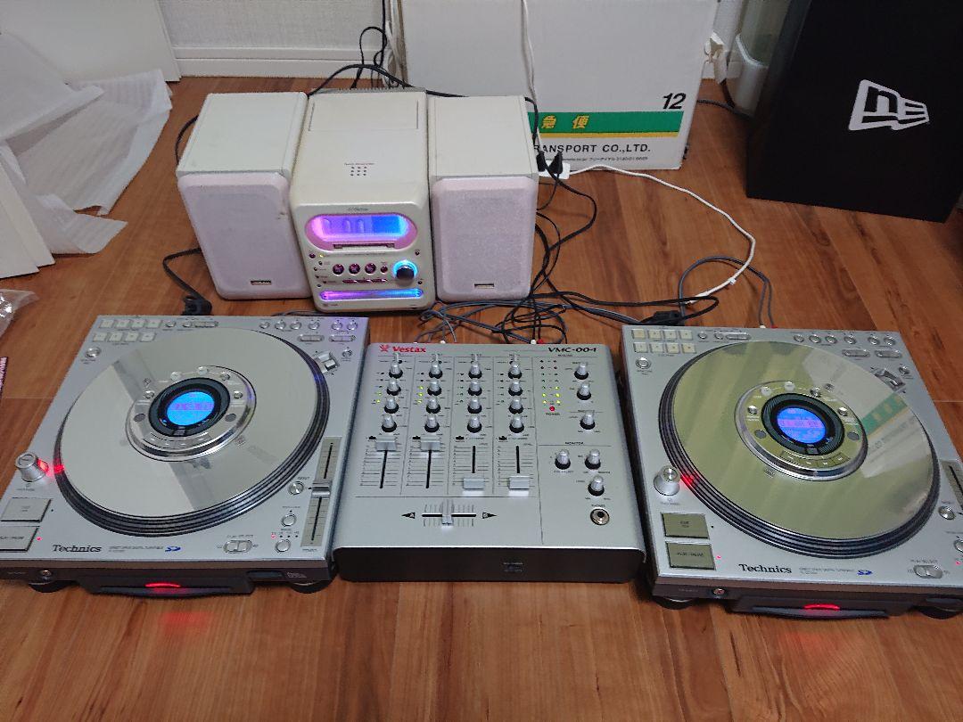 テクニクスCDJ SL-DZ1200×2ミキサー ベスタクスMDスピーカーセット 【61%OFF!】 テクニクスCDJ SL-DZ1200×2ミキサー ベスタクスMDスピーカーセット 【61%OFF!】