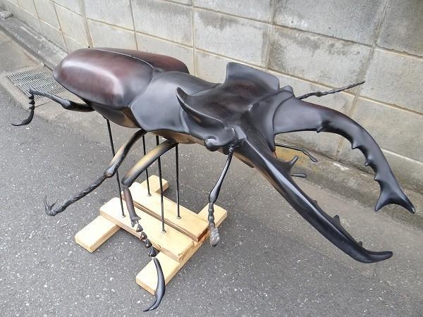 非売品 クワガタ ミヤマクワガタ 特大 ビッグ 巨大 フィギュア 長さ110cm