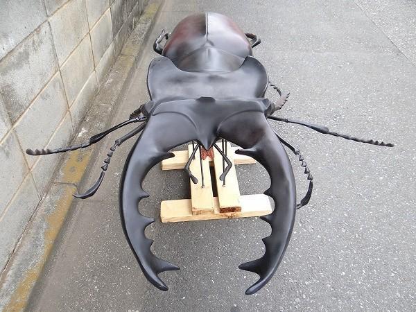 非売品 クワガタ ミヤマクワガタ 特大 ビッグ 巨大 フィギュア 長さ110cm