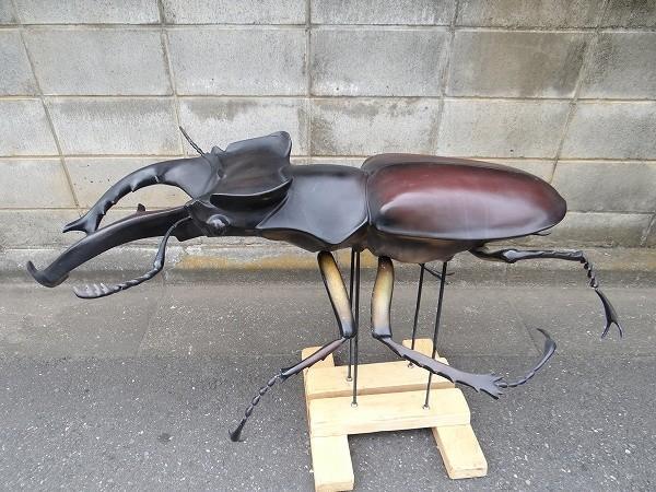 非売品 クワガタ ミヤマクワガタ 特大 ビッグ 巨大 フィギュア 長さ110cm