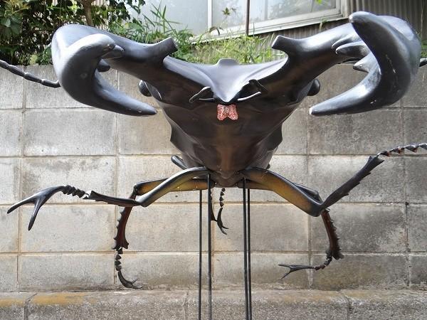 非売品 クワガタ ミヤマクワガタ 特大 ビッグ 巨大 フィギュア 長さ110cm