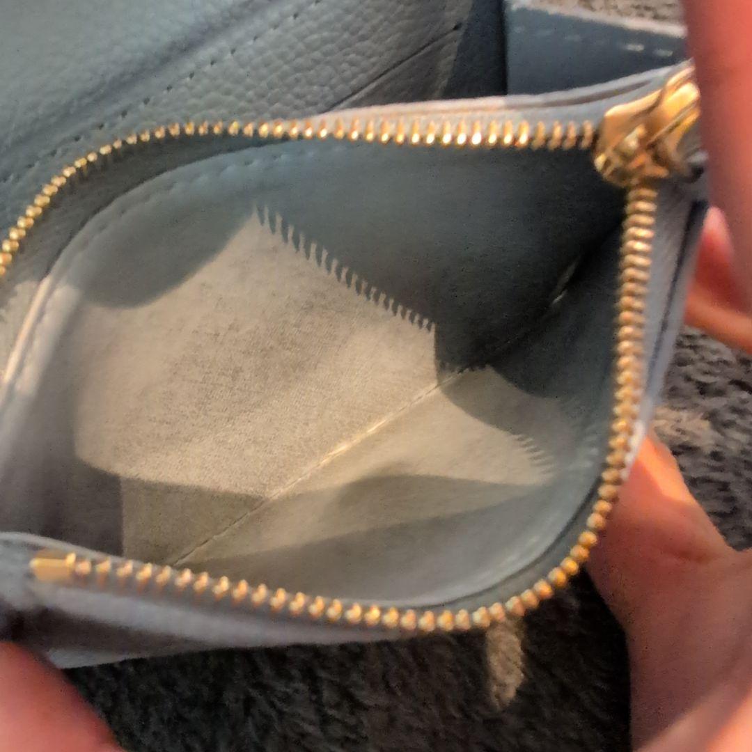 LOUIS VUITTON 財布　ライトブルー　最終値下げ！！
