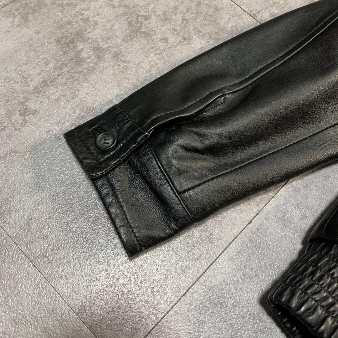 ジャケット・アウター 2000s A.P.C. short leather bomber jacket