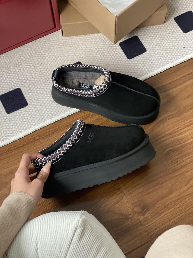 全新品 UGG / アグ :タズ レディース スリッポン サンダル 厚底