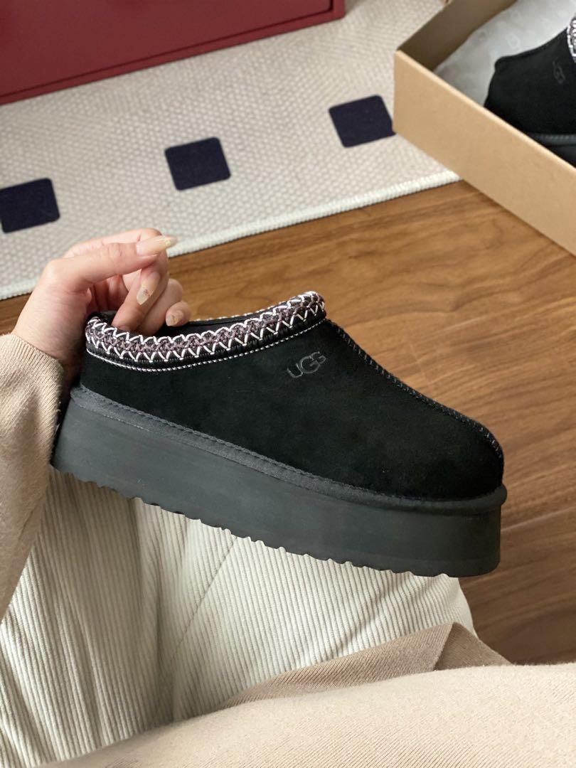全新品 UGG / アグ :タズ レディース スリッポン サンダル 厚底