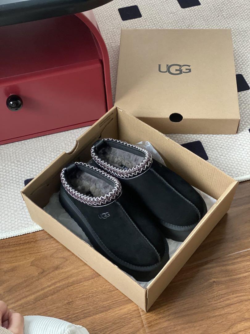 全新品 UGG / アグ :タズ レディース スリッポン サンダル 厚底