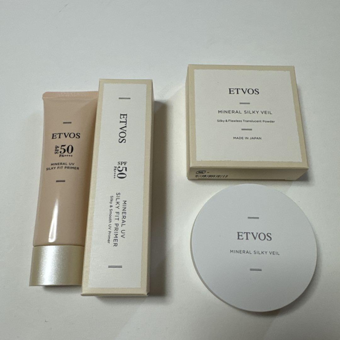 ETVOSエトヴォス・化粧下地＆フェイスパウダーのセット