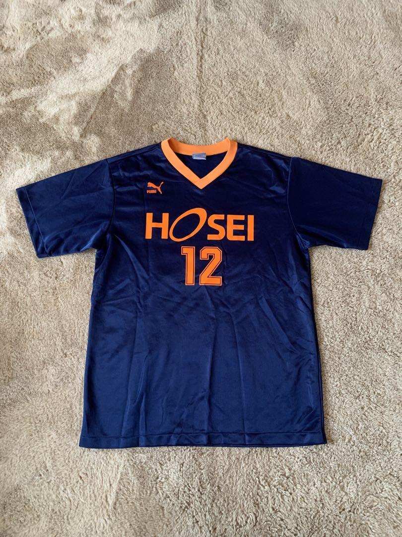 法政 大学 高校 サッカー ユニフォーム Puma HOSEI シャツ Oサイズ