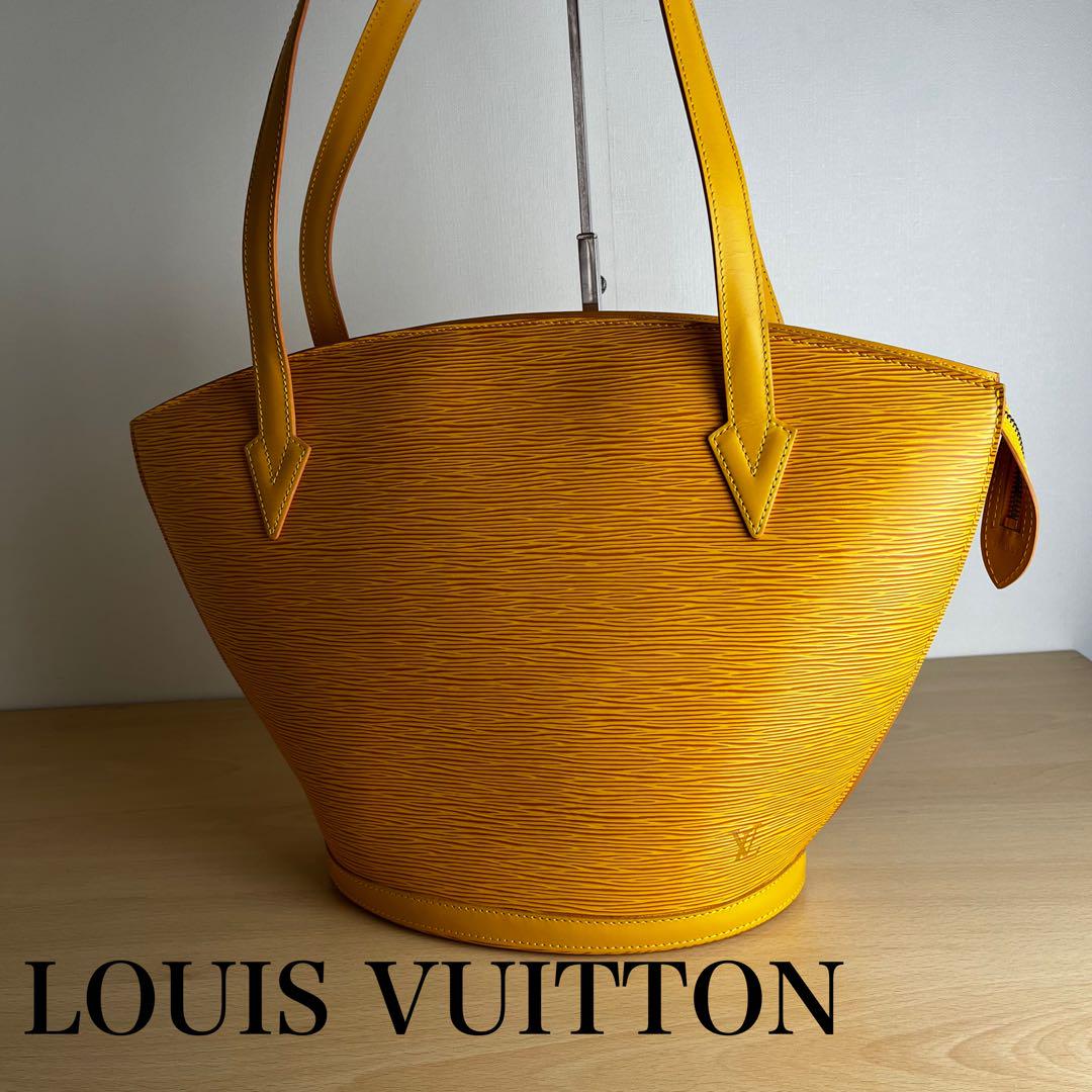 ルイヴィトン　Louis Vuitton バッグ　サン・ジャック　エピ　イエロー