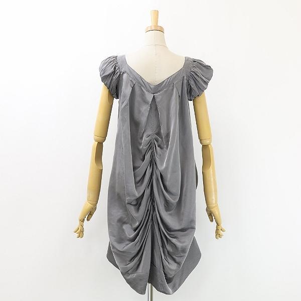 ファッション ブザム ズッカ B6370□ZUCCa ギャザー M チュニック ワンピース トップス