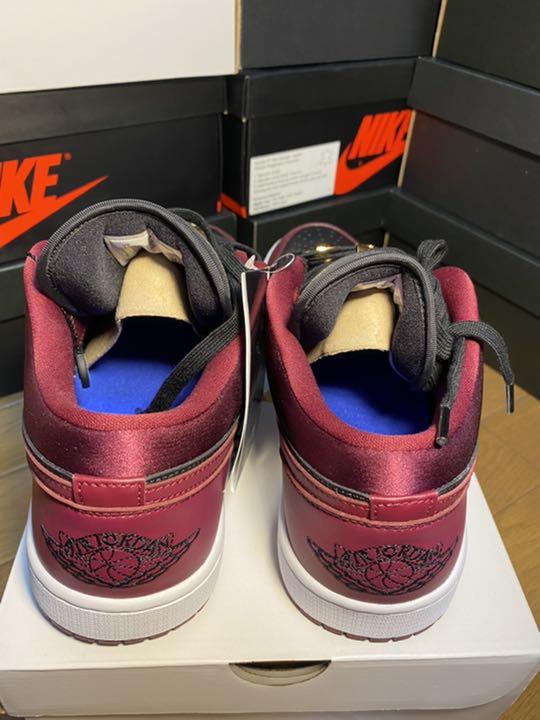 即納再入荷 NIKE AIR JORDAN 1 LOW BURGUNDY WMNS29㎝ Py6jK-m48144681922 通販在庫