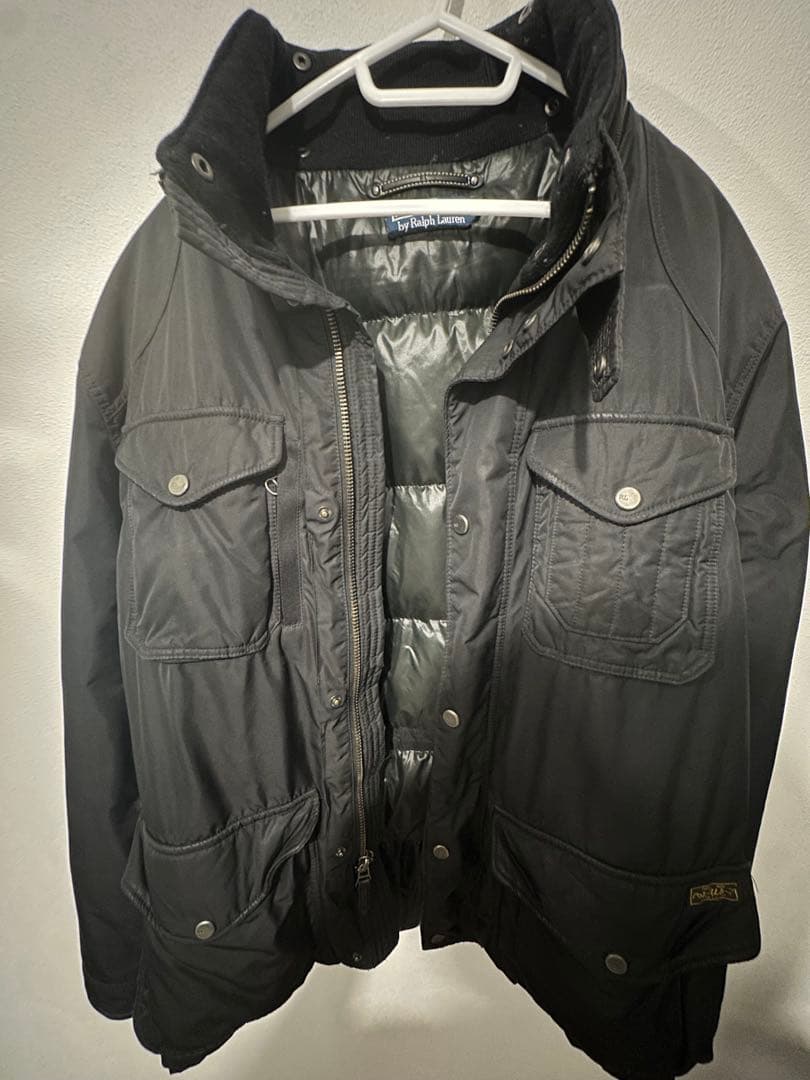 POLO RALPH LAUREN ポロラルフローレン 中綿ジャケット ブラック POLO RALPH LAUREN ポロラルフローレン 中綿ジャケット ブラック