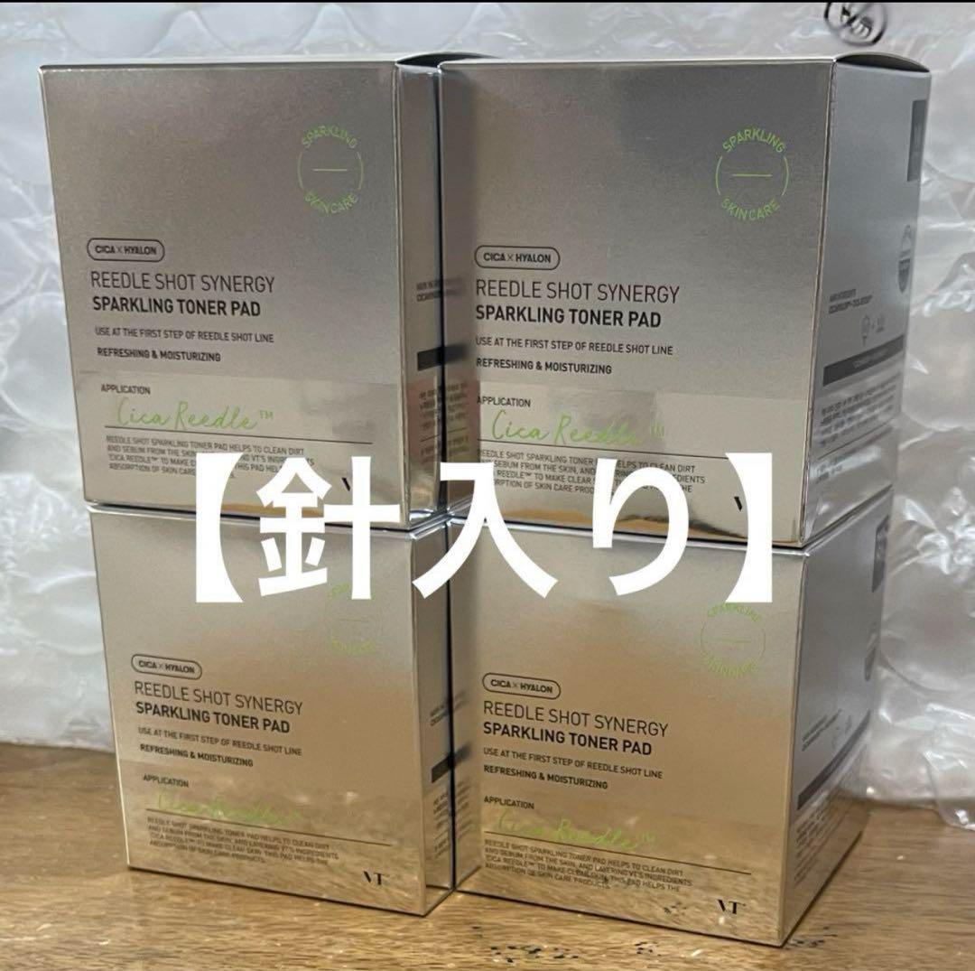 【新品未開封】VT リードルショットシナジースパークリングトナーパッド 4個 VT/リードルショット シナジースパークリング トナーパッド【4箱