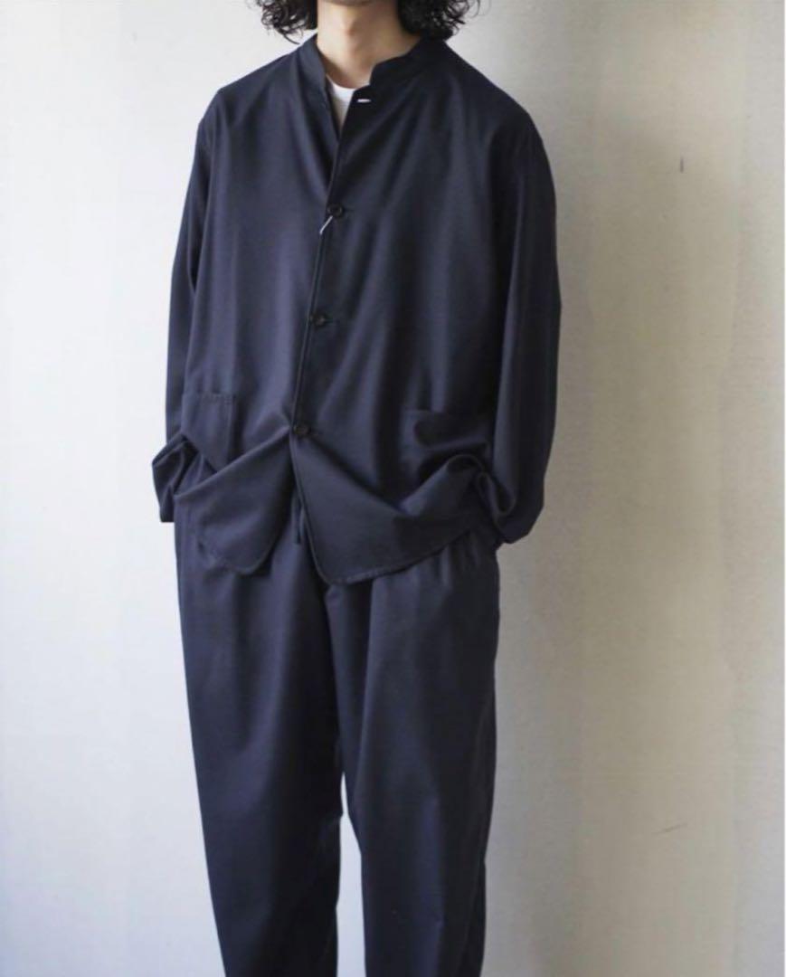 comoli ウールフラノスタンドカラージャケット 2