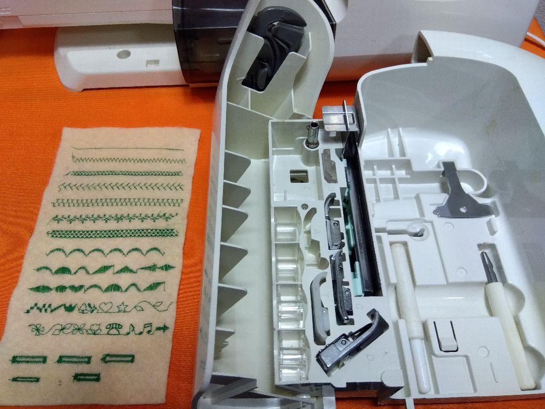 HZL-010 JUKI jureve 刺しゅうミシン★整備調整済 自動糸切