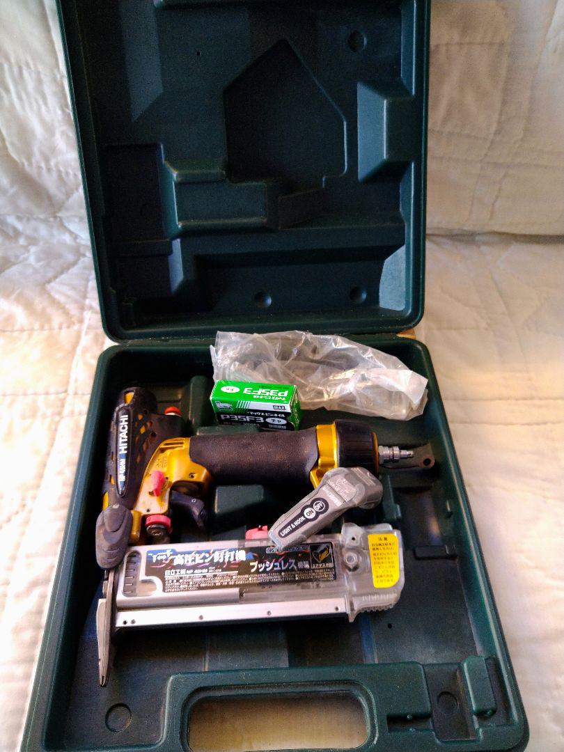 日立工機 高圧ピンタッカー 高額クーポン配布中。 HITACHI ピンタッカー 工具/メンテナンス