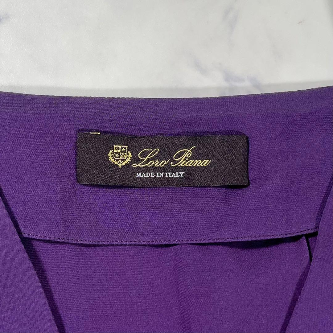 美品】Loro Piana ロロピアーナ ポンチョ風カシュクール