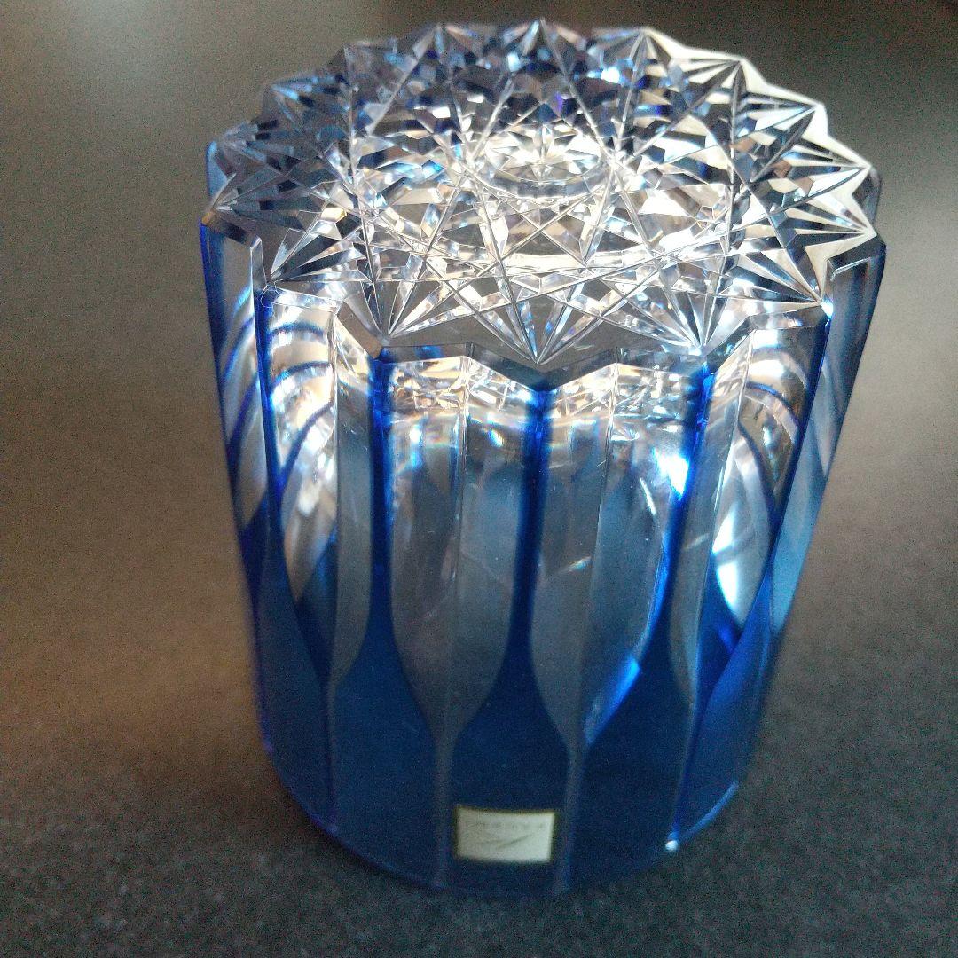 ロックグラス ブルーKAGAMI