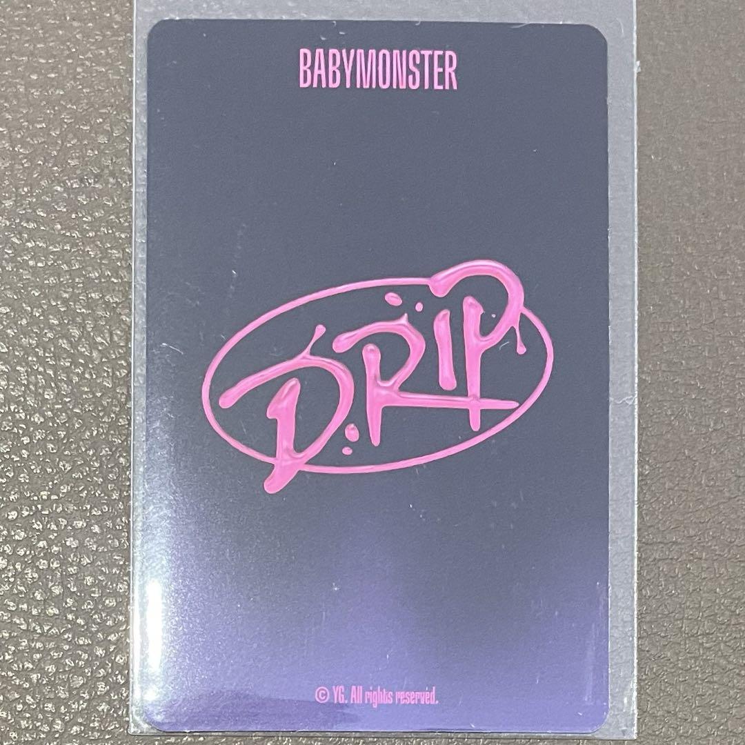 BABYMONSTER ポップアップ MD購入特典トレカ ラキドロ アヒョン