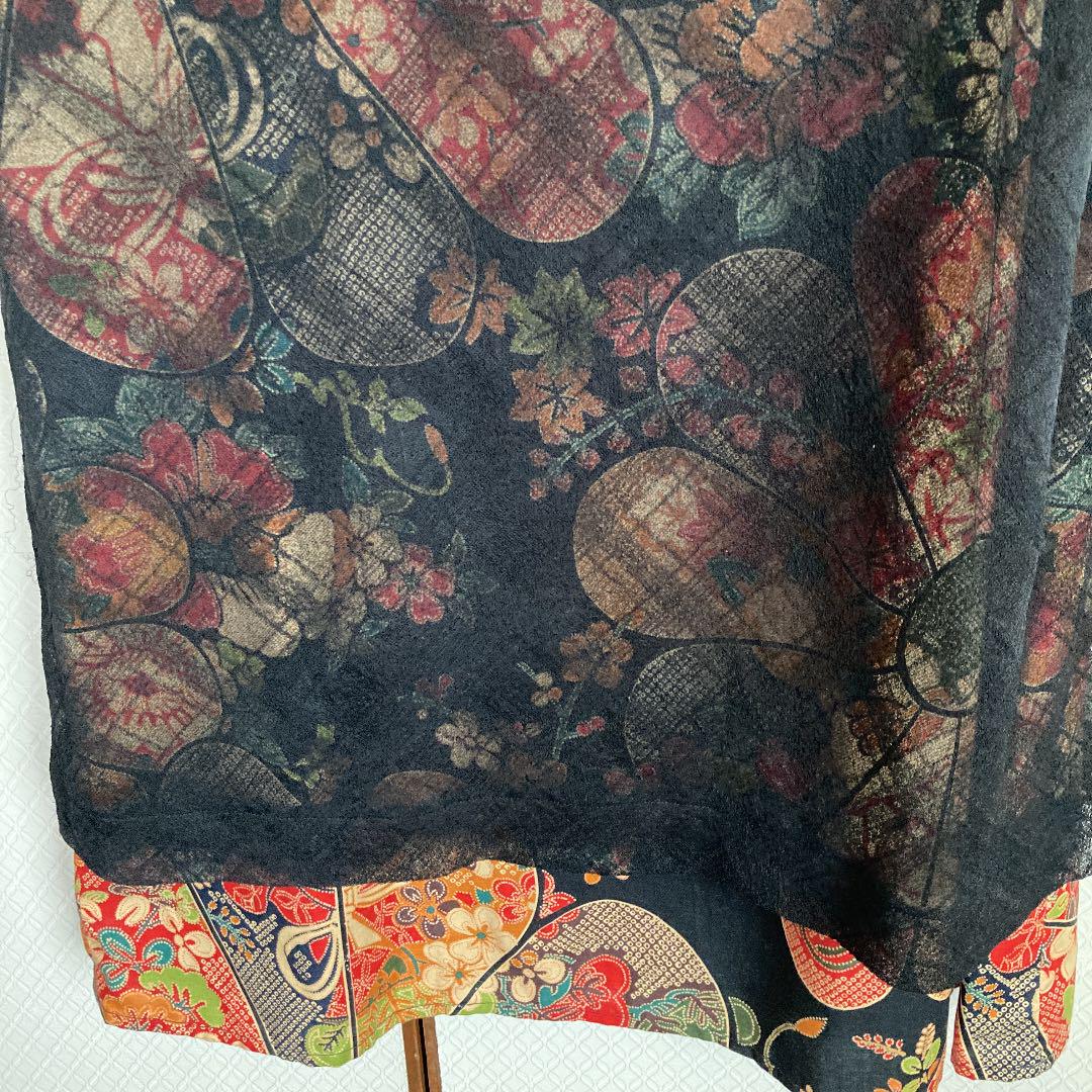 一点もの 和柄 2way ワンピース ハンドメイド なおみコレクション 画像6