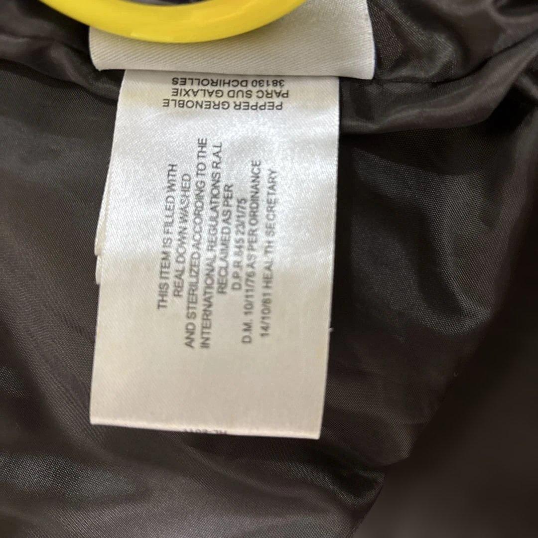 MONCLER ダウンジャケット　50 ブラウン　フード付き　正規品