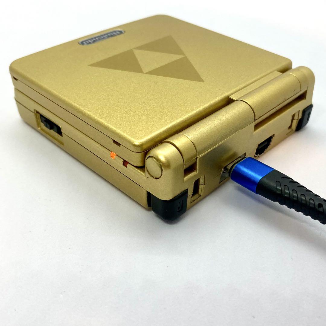 ゲームボーイアドバンスSP V5IPS液晶 音量アンプ USB-C ゼルダ