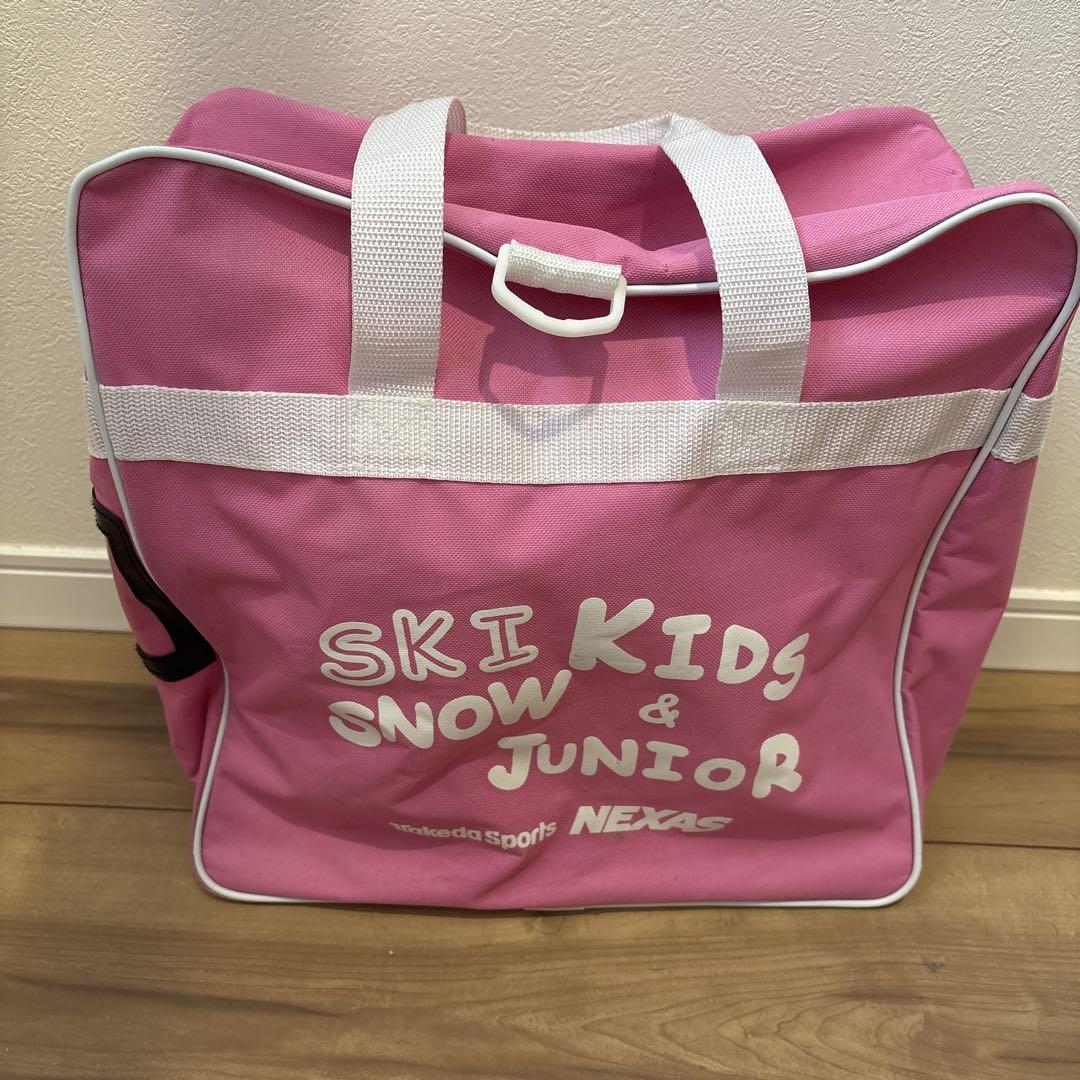 【まとめ売り】子ども用スキー106㎝、ブーツ20㎝セット バッグ付き　HEAD