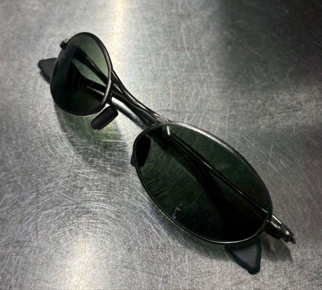B&L raybanヴィンテージ サングラス オーバル メタル W2729