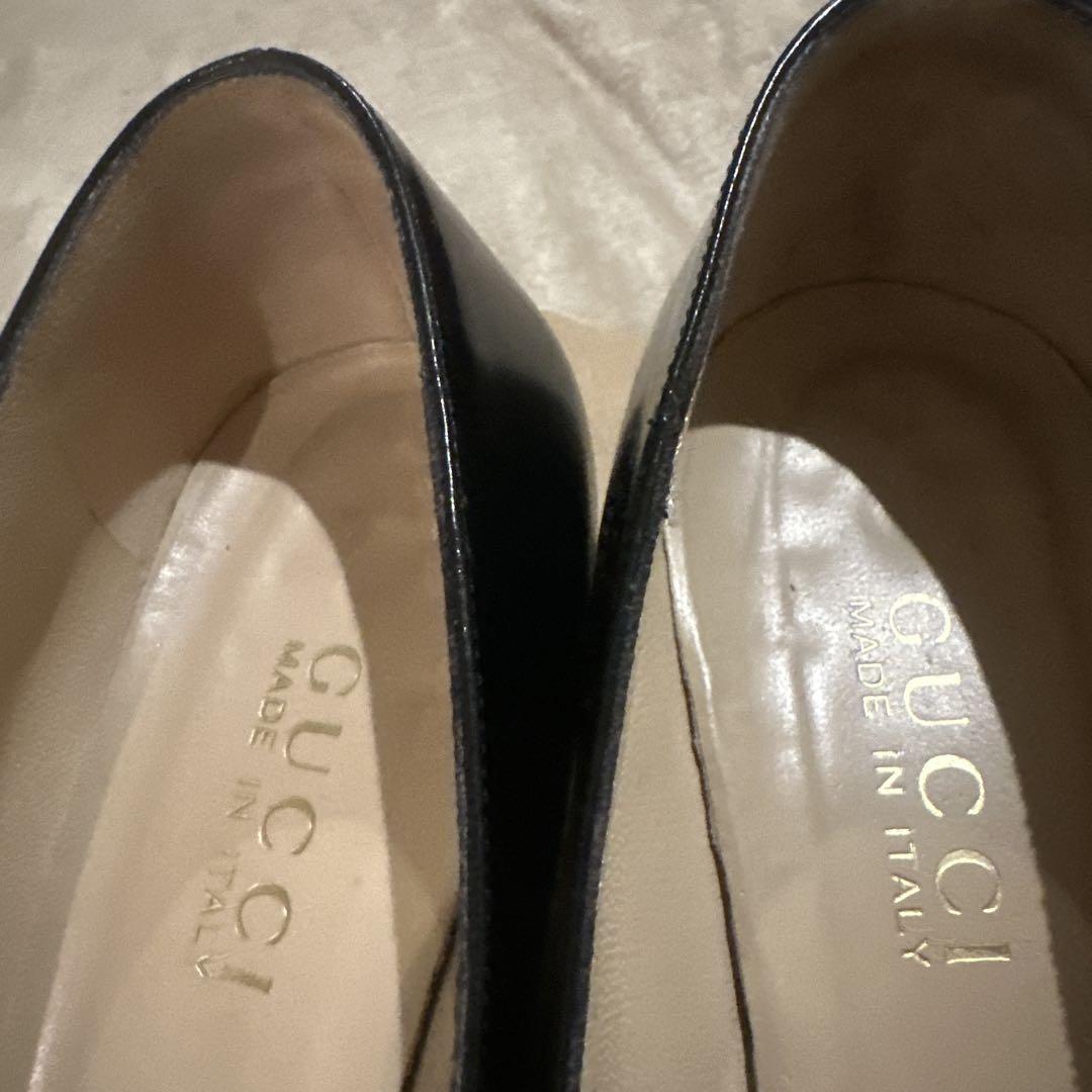GUCCI パンプス　36サイズ GUCCI グッチ パンプス レディース36ハーフ ベージュ GG