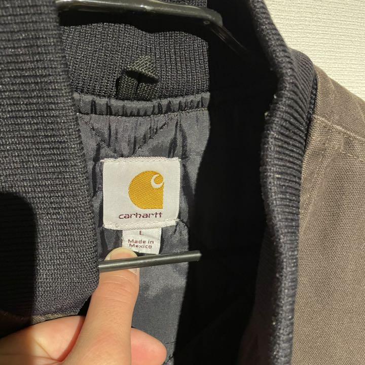 Carhartt ダックベスト ダークブラウン souP4-m48159210507 カーハート 新作得価