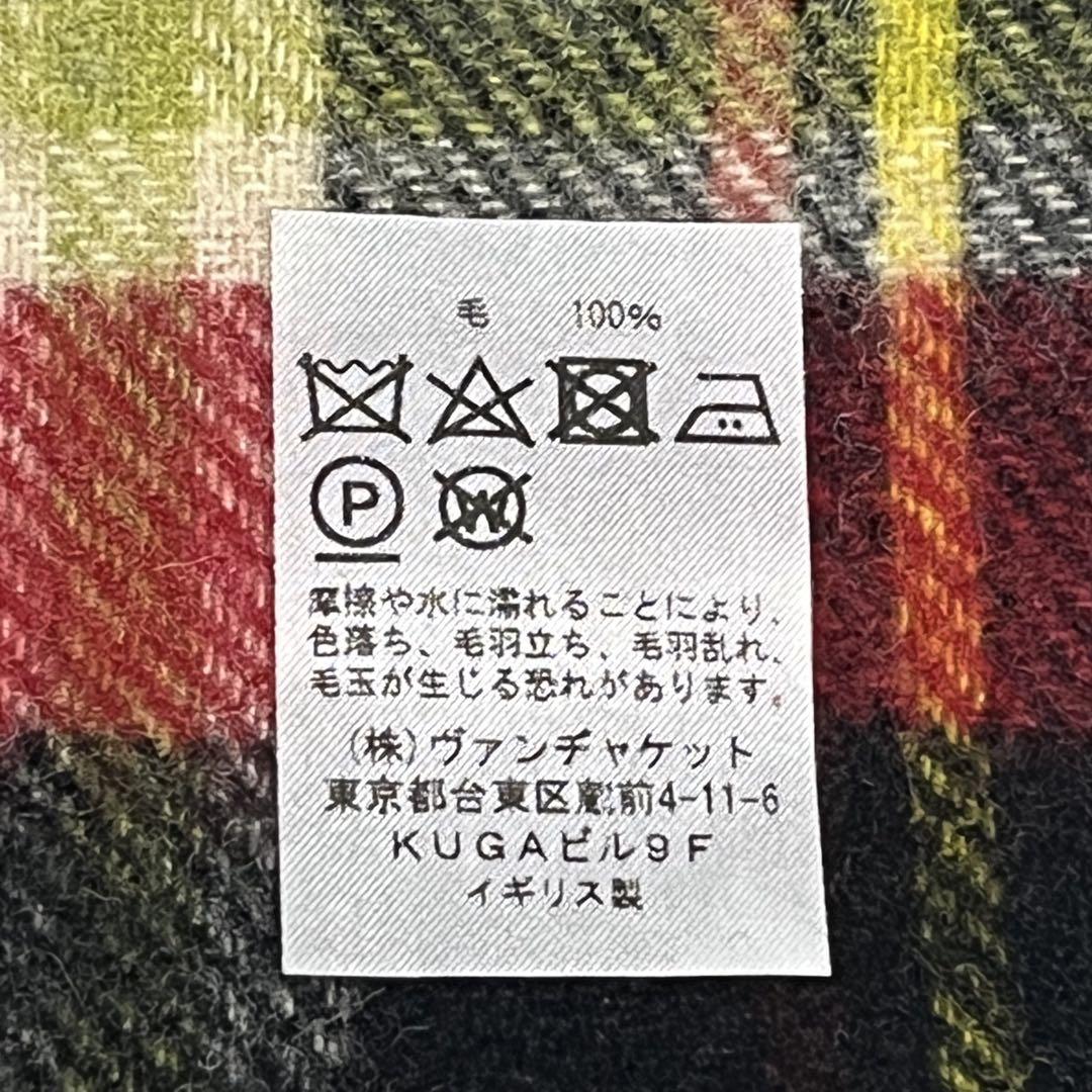 タグ付き　極美品　VAN JAC × MOON社　ヴァンジャケット　マフラー タグ付き 極美品 VAN JAC × MOON社 ヴァンジャケット マ