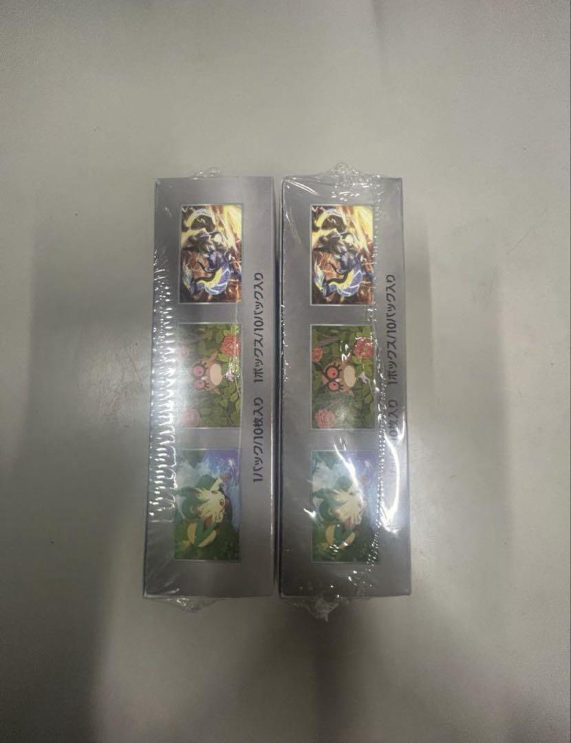 ポケモンカード テラスタルフェス ex シュリンク付き 2box 新品未開封。