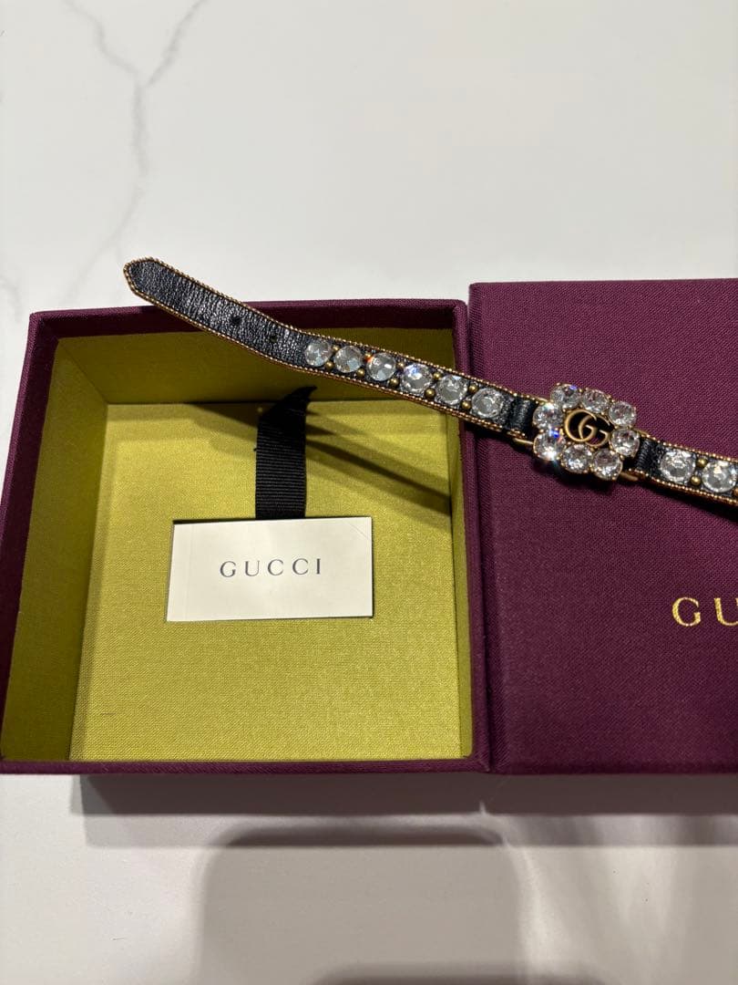 vintage Gucci ブレスレット レザー ジュエリー
