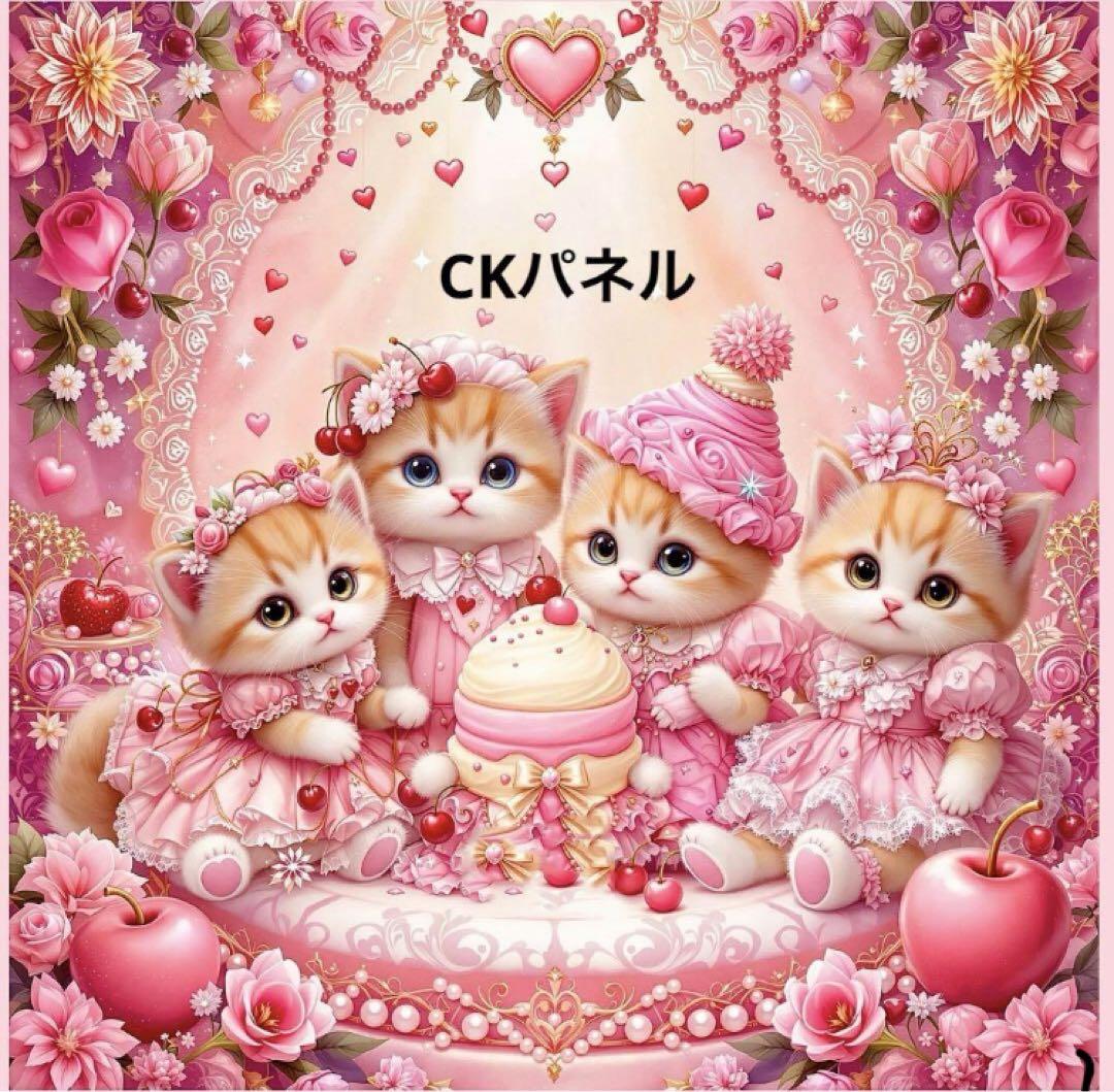 オーダー用パネル生地猫6柄