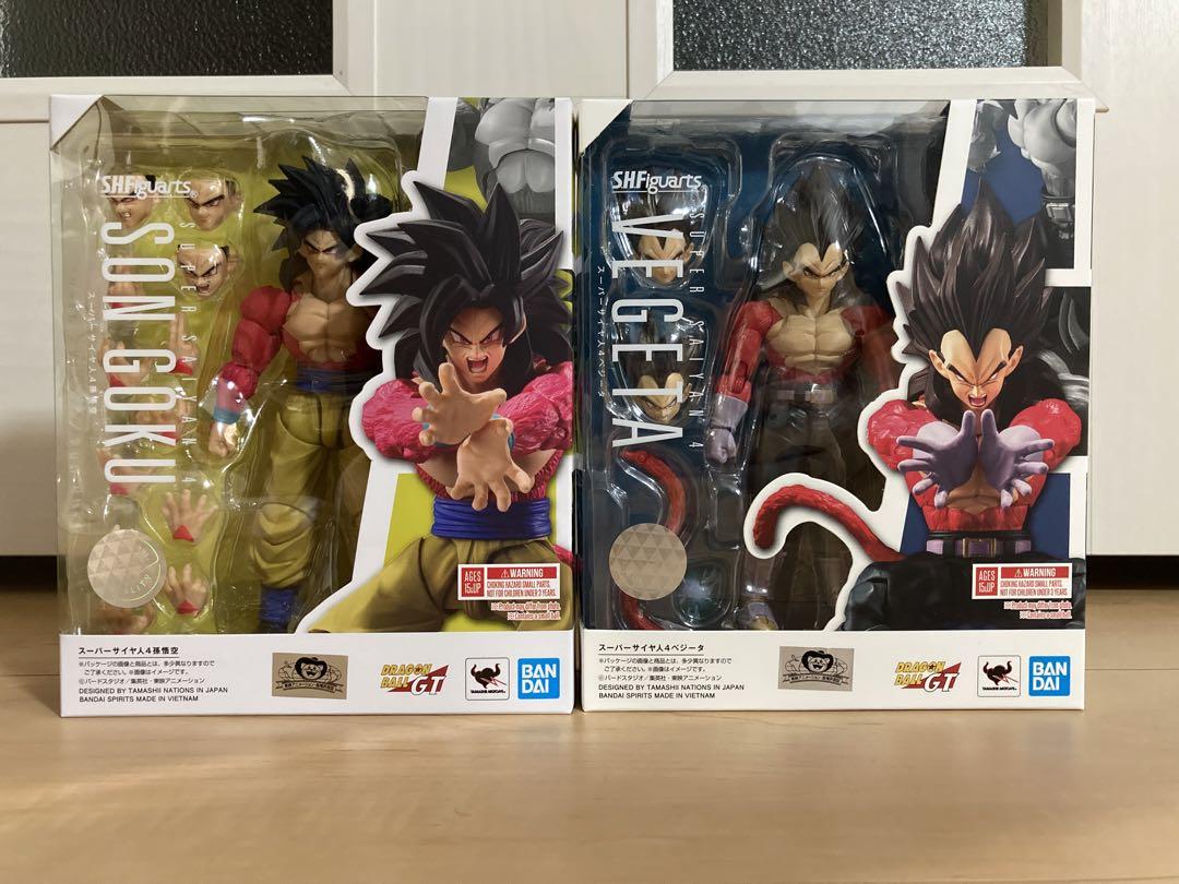 s.h.figuarts スーパーサイヤ人4  悟空　ベジータ